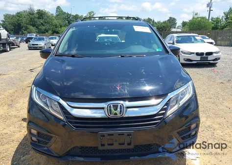 2018 Honda Odyssey Ex-L из США, поврежденный, VIN 5FNRL6H72JB065180